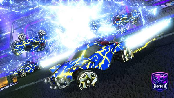 A Rocket League car design from Evasher