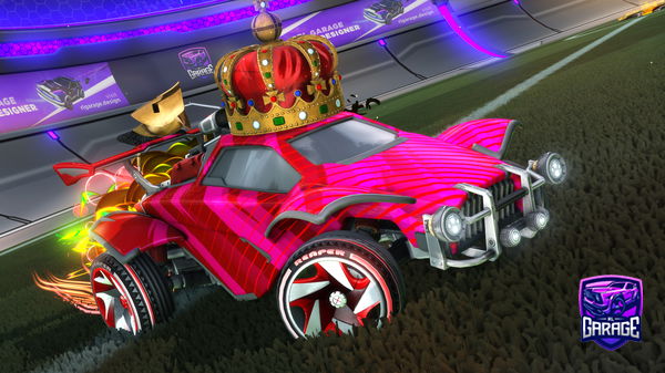 A Rocket League car design from kurwanator