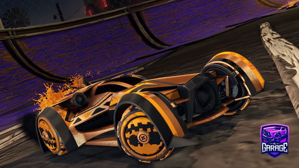 A Rocket League car design from TylerProo