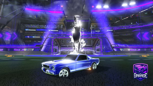 A Rocket League car design from ClippedByArtxc