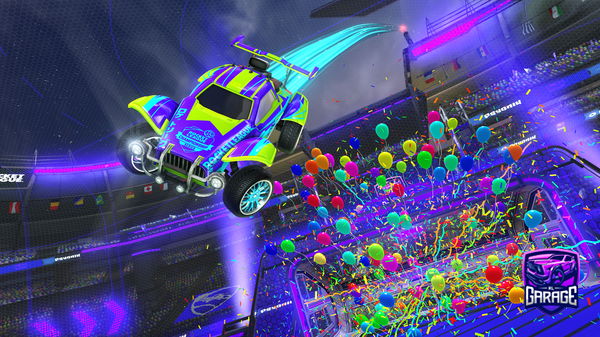 A Rocket League car design from Updog8928