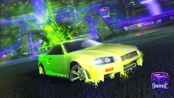 A Rocket League car design from Wolf_07