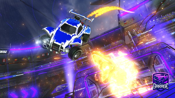 A Rocket League car design from itsalto
