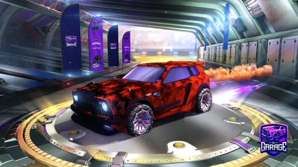 A Rocket League car design from Graymatter-Beans