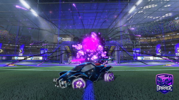 A Rocket League car design from Jdastoney