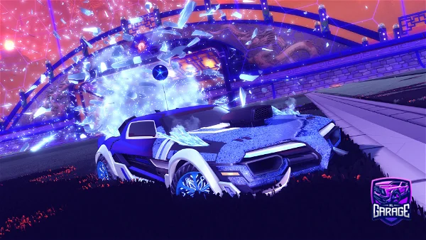 A Rocket League car design from SNIPERMASTER669