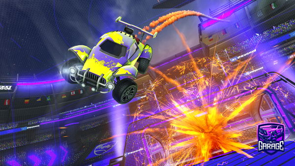 A Rocket League car design from bjsnxjd