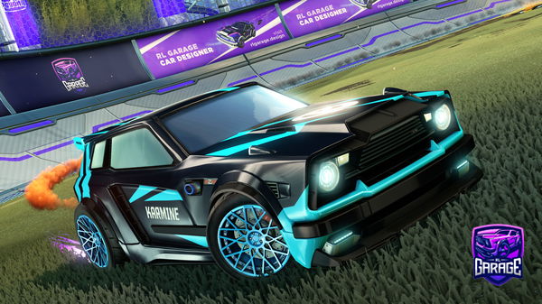 A Rocket League car design from PLOUTTY