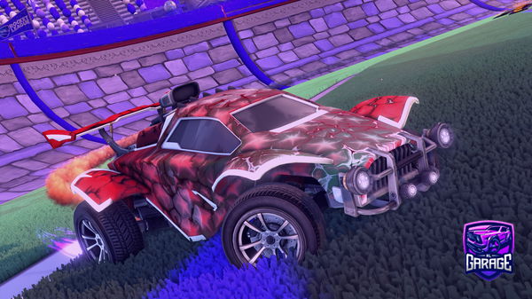 A Rocket League car design from hsjfjsjnsnd