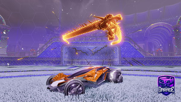 A Rocket League car design from YumtownOfficial