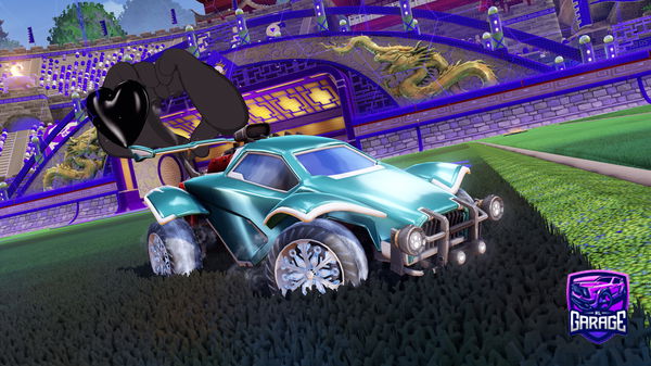 A Rocket League car design from akaBarrett