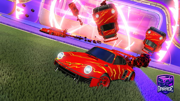 A Rocket League car design from VonSemog