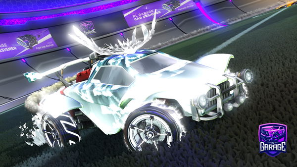 A Rocket League car design from XSEYYEDX