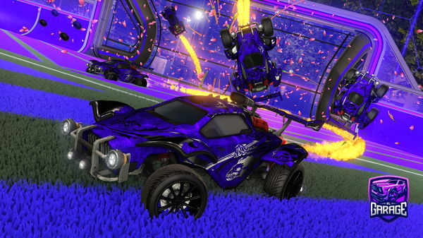 A Rocket League car design from repple