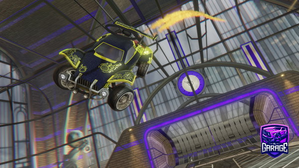 A Rocket League car design from Qubix511