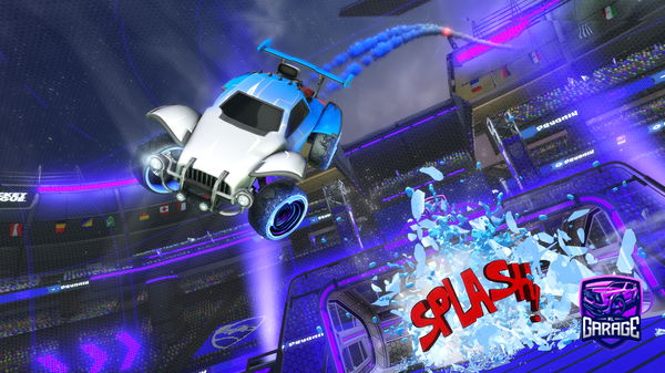 A Rocket League car design from Supernovaa28