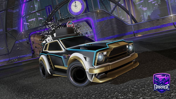 A Rocket League car design from DisGuyPoPeYe