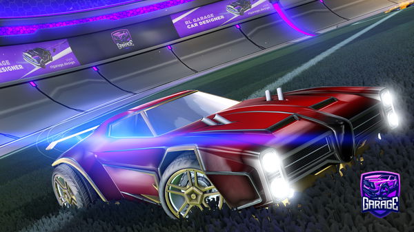 A Rocket League car design from DaddyDayot
