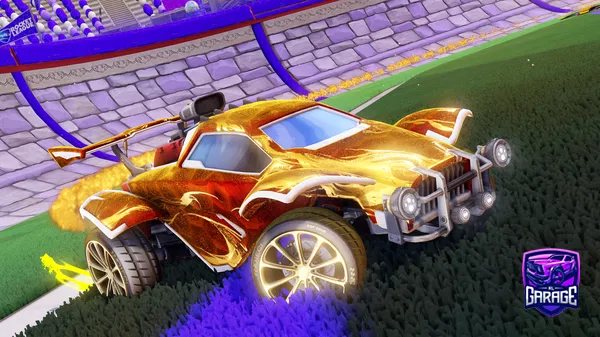 A Rocket League car design from Blaxxter