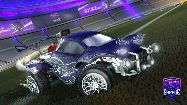 A Rocket League car design from xSpxticzz