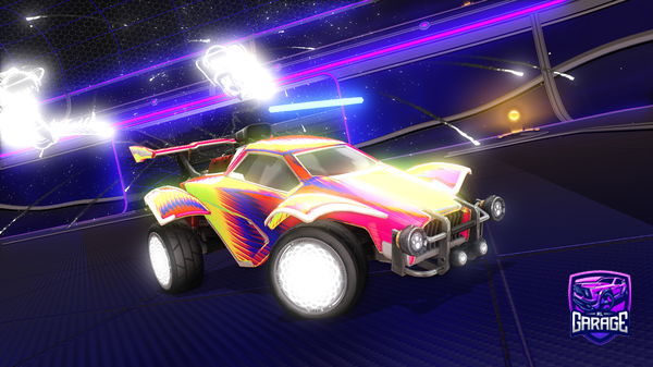 A Rocket League car design from MyDirtyGamertag