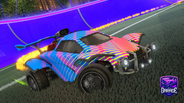 A Rocket League car design from Rowaniscool2011