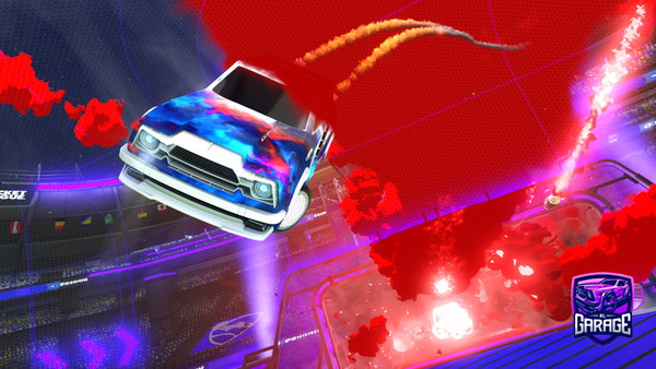 A Rocket League car design from LFCGolfer