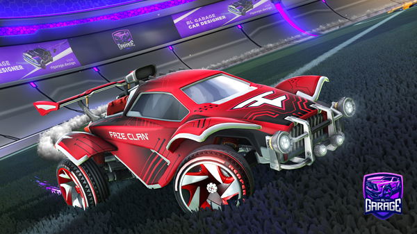 A Rocket League car design from Alpha_12