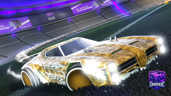 A Rocket League car design from ORSKA17