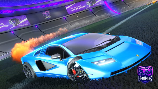 A Rocket League car design from DexterisGod155