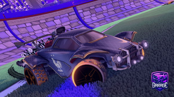 A Rocket League car design from Kulob