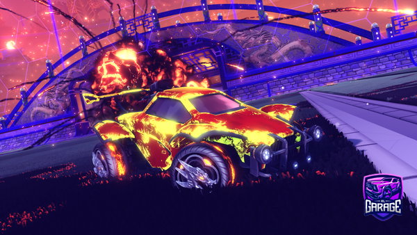 A Rocket League car design from mastersirius08