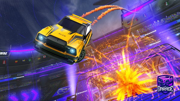 A Rocket League car design from sa3ud76