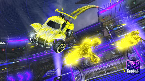 A Rocket League car design from Chubmaster5