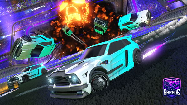 A Rocket League car design from tatomik