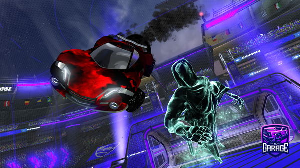 A Rocket League car design from Midni