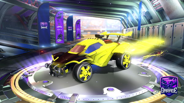 A Rocket League car design from CinoNinjaCat