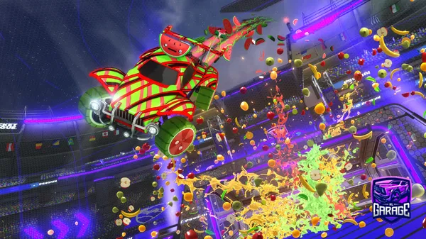 A Rocket League car design from Sk8-Prk