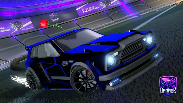 A Rocket League car design from Toki_RL