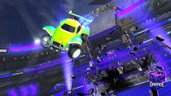 A Rocket League car design from Splshy