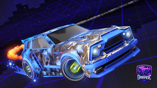 A Rocket League car design from NathanHHHH