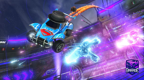 A Rocket League car design from kartel-14