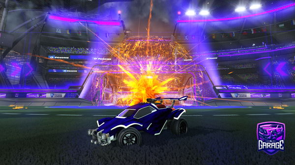 A Rocket League car design from Gamerlesss101