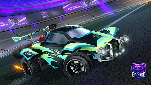 A Rocket League car design from Clay_87