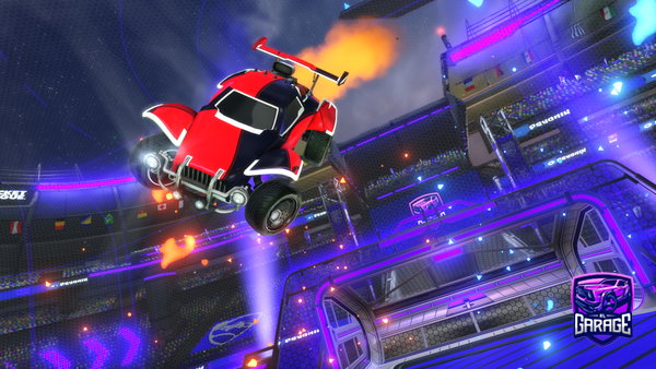 A Rocket League car design from Sebi9090
