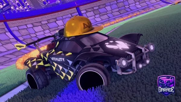 A Rocket League car design from vitality78190