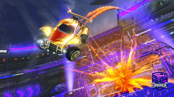 A Rocket League car design from FlorinKirito