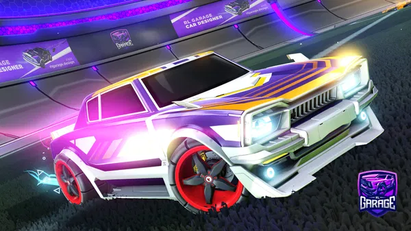 A Rocket League car design from RebelRacer99