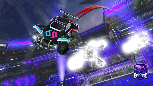 A Rocket League car design from NotaHydroFlask