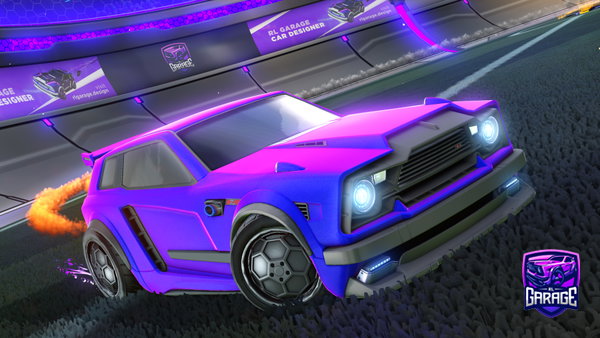 A Rocket League car design from AN76305